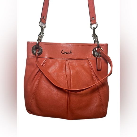 Coach Handbags - COACH Ashley Hippie Leather Crossbody Shoulder Bag Authenticated